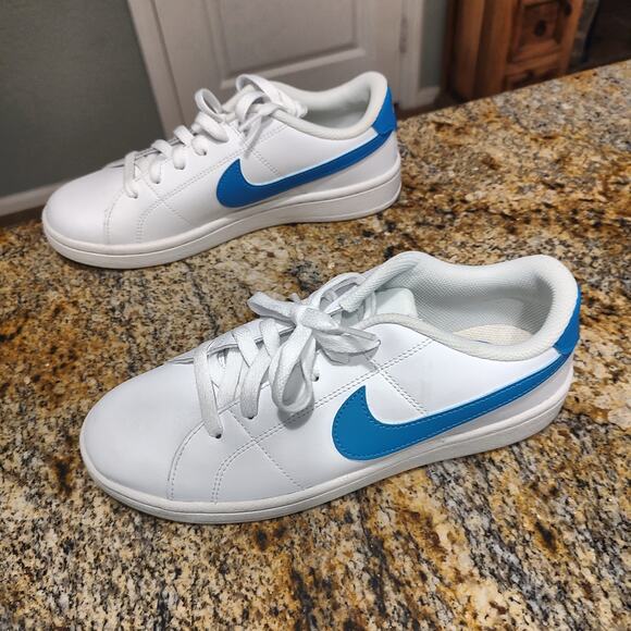 Nike White & Blue Sneakers Mens Size 7 Model CQ9246-106 main image 4
